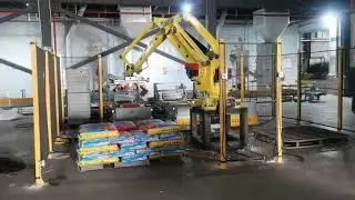 Fully automated palletizing robots are suitable for various applications and automated production 