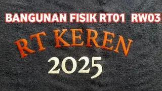 PROGRAM RT KEREN KOTA BLITAR  TAHUN 2025 #Bangunan fisik jalan gang dan pelataran  mushola di RT01 