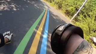 My fastest downhill session so far