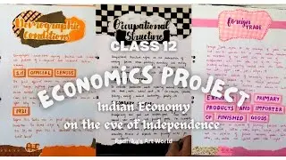 Class 12 ECONOMICS PROJECT FILE on 