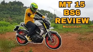 BS6 MT-15 REVIEW IN MALAYALAM /#mallurider/#traveller/#yellowboyiee46