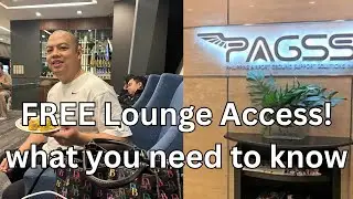 PAGSS LOUNGE - PHILIPPINE AIRPORT TERMINAL 1 HAS FREE ACCESS IF....NOT WHAT I EXPECTED