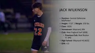Jack Wilkinson - College Soccer Recruit (Class of 2026 CDM)