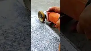 Stone grooving tool- Good tools and machinery make work easy
