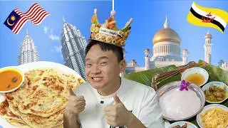 Malaysia 🇲🇾 VS Brunei 🇧🇳 Food! Which Country Won?