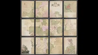 Benjamin Donn's Large Wall Map of Devon dated 1765