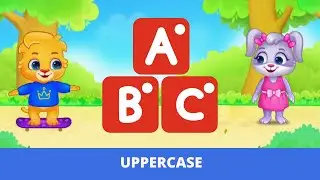 ABC ALPHABET UPPERCASE LEARN TO WRITE WITH LUCAS & FRIENDS