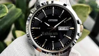 Xship.vn: Citizen Quartz Black Dial Men Watch BF2018-52E
