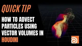 Quick Tip - How to Advect Particles Using Vector Volumes in Houdini