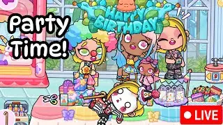 (LIVE) PARTY CHALLENGE: Bubble's Birthday! (Avatar World with Lisa)