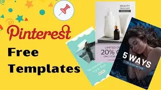 How we create pinterest pin | Pinterest SEO Course 2023 | Pinterest free templates