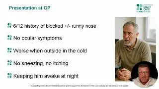 Rhinitis Diagnosis Case study 2  -  Non allergic rhinitis