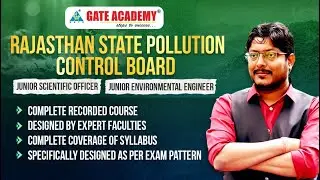 RAJASTHAN STATE POLLUTION CONTROL BOARD || JUNIOR SCIENTIFIC OFFICER /JUNIOR ENVIRONMENTAL ENGINEER