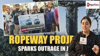 72-Hour Blockade in Katra: Locals Protest against Vaishno Devi Ropeway