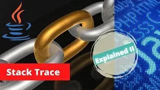 Stack trace  caused by    what does it mean