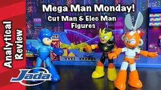 Mega Man Wave 2 - Cut Man & Elec man Jada Figures!