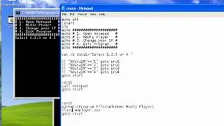 MS-DOS windows xp command line programming