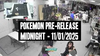 Nov  1 2025 Midnight Pok&eacute;mon Prerelease