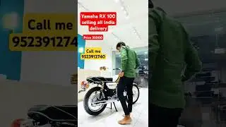 Yamaha RX 100 bike selling all India home delivery available my contact number 9523912740#newyamaha