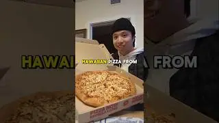 I Tried The Hawaiian Pizza From Pizza Hut In Calgary Alberta!