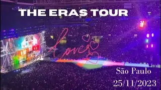 The Eras Tour - abertura do show em SP -  25/11/2023
