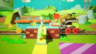 Yoshi's Crafted World Demo Nintendo Switch 1 Gameplay 