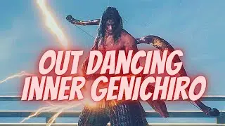 Sekiro: Out Dancing Inner Genichiro - No Damage, Charmless, Demon Bell