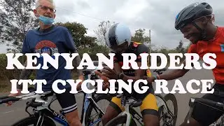 Kenyan Riders Individual Time Trial Cycling Race