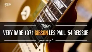 Very rare vintage 1971 Gibson Les Paul Goldtop '54 Reissue! Demo!