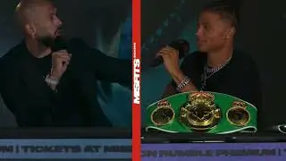 Andrew Tate vs Chase Demoor FIGHT BEFORE CHRISTMAS 🤣 Press conference Shenanigans 