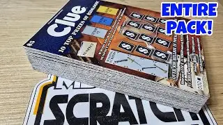 CLUE PA LOTTERY SCRATCH OFF TICKETS | FUL PACK! TOP PRIZE $200,000!