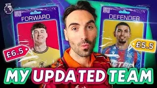 My FPL Team | Locking Midfielders In | Fantasy Premier League Tips  2025/26