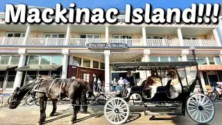 Triplets 24 hours on Mackinac Island!!!
