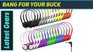 Best Bulk Headphones? Kingdder Multi-Color Headset Overview