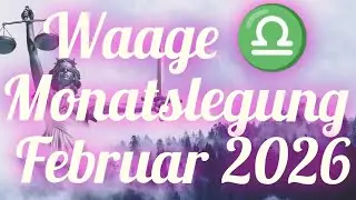 WAAGE ♎ FEBRUAR 2026 ✨ EINE GL&Uuml;CKLICHE WENDE  KOMMT ✨💱💱💱💱✨ TAROT ✨ KARTENLEGUNG ✨