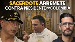 Sacerdote arremete contra el Presidente de Colombia ¡BLASFEMO! 😱