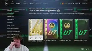 Opening The 425K Guaranteed Max 91 Icon Pack!!! (EAFC 25)