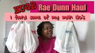 HUGE Rae Dunn Haul: She Followed My Husband Around The Store