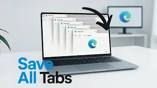How To Save All Opening Tabs To Reopen Anytime in Microsoft Edge