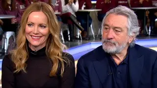 Leslie Mann, Robert De Niro Interview on 'The Comedian' | GMA