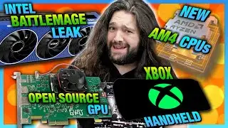 Новости HW: Intel Battlemage, графический процессор с открытым исходным кодом, слухи о портативной консоли Xbox, монитор за 1400 долларов