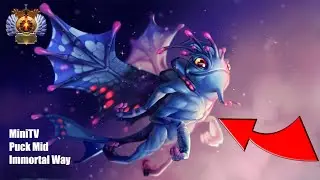 Puck Mid - Dota 2 Gameplay Guide 7.28c - Immortal Way Series