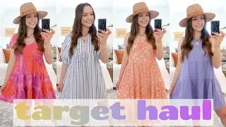 TARGET SPRING TRY ON HAUL! | SPRING DRESSES, JEWELRY + MORE!