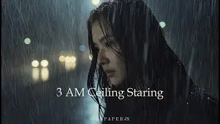 3 AM Ceiling Staring  - Crying Where No One Can See | JxpaperJx | Original Lyric Song