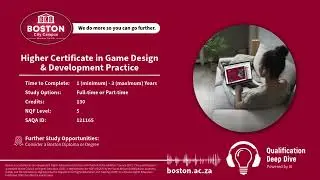 Deep Dive: Higher Certificate in Game Design & Development Practice