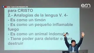 Estudio Bíblico: Santiago 3 - Pr. Freddy Romero