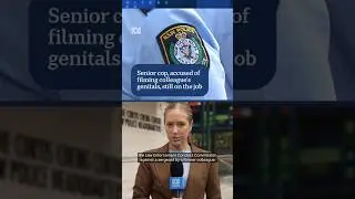 Senior cop, accused of filming colleague's genitals, still on the job | ABC News