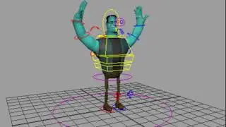 3D Animation - Frankenstein Monster Rig