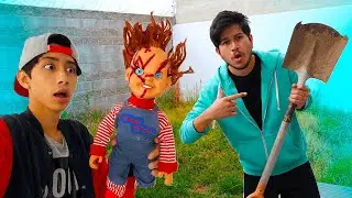 &iexcl;DESENTERRAMOS AL MU&Ntilde;ECO POSEIDO! - BROLAND