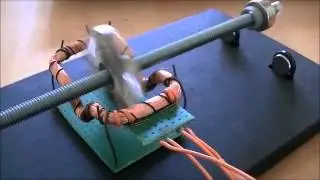 Basic Electronic Pulse Motor, Bedini style